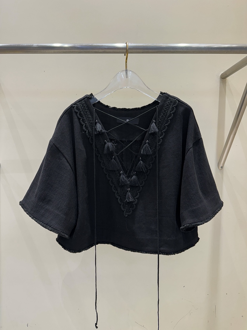 81 MARKET-L韓國代購㊣女士新品職業25秋冬人氣襯衫蕾絲衫81 MARKET-L襯衫/蕾絲衫圖色2