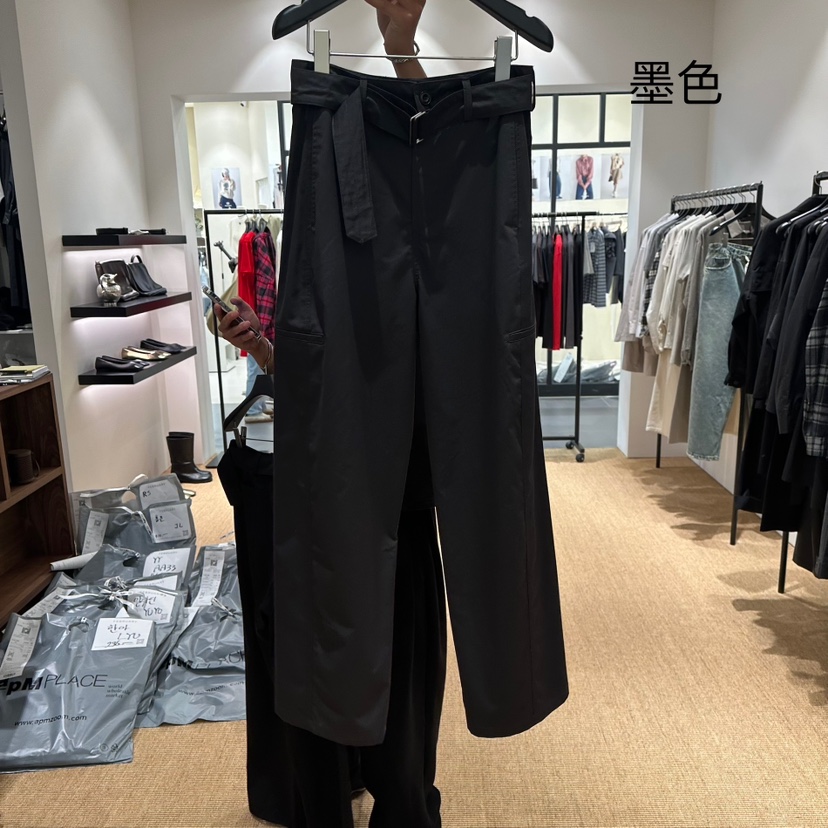 FEBRUARY 11韓國直郵㊣女裝新品25秋冬人氣推薦休閑褲含腰帶FEBRUARY 11休閑褲圖色2