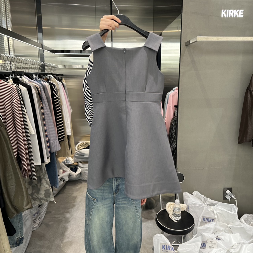 KIRKE東大門㊣實拍女裝新品熱賣25秋冬推薦時尚休閑真品連衣裙KIRKE連衣裙