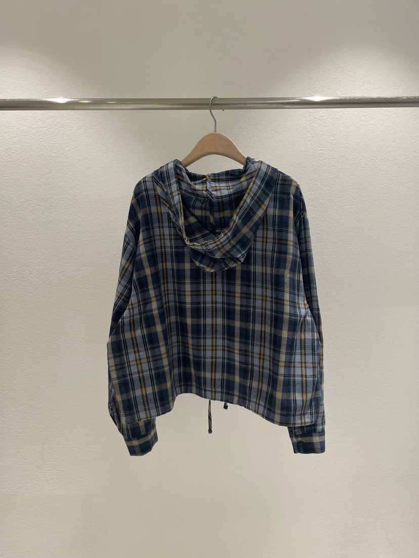 RIPPLE韓國直郵㊣女裝新品時尚職業真品25秋冬襯衫蕾絲衫連帽RIPPLE襯衫/蕾絲衫