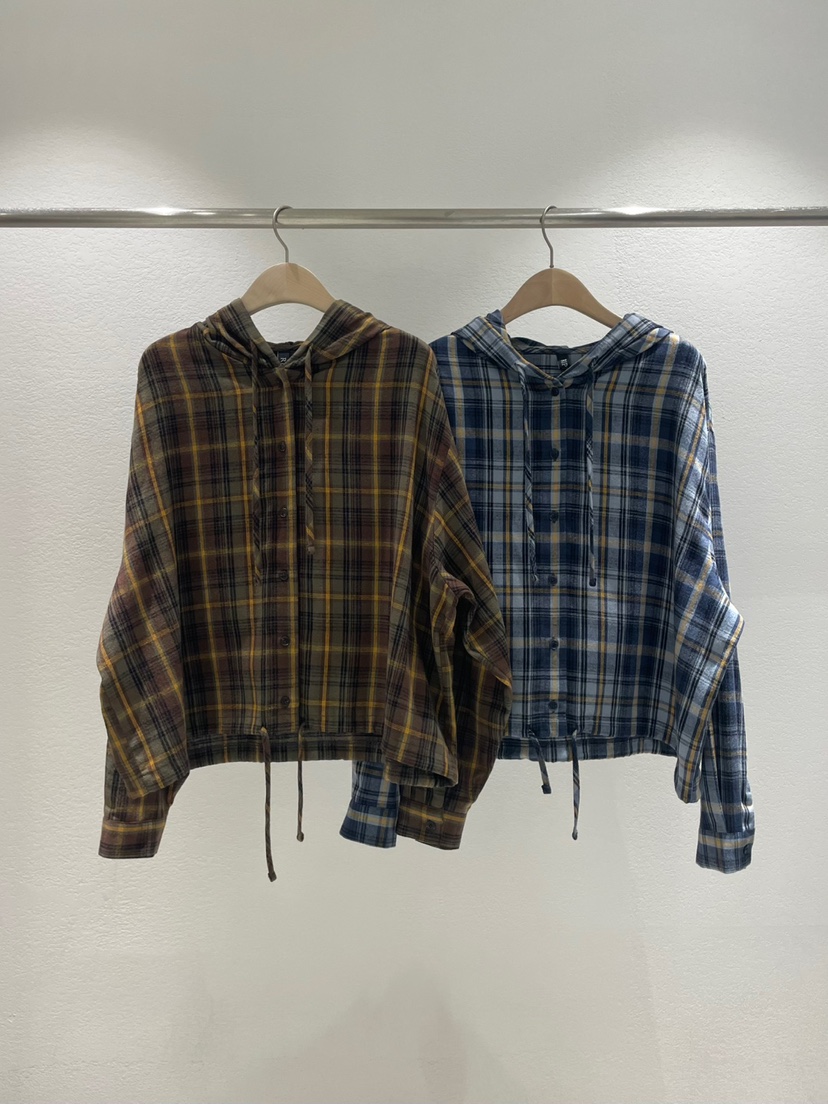 RIPPLE韓國直郵㊣女裝新品時尚職業真品25秋冬襯衫蕾絲衫連帽RIPPLE襯衫/蕾絲衫