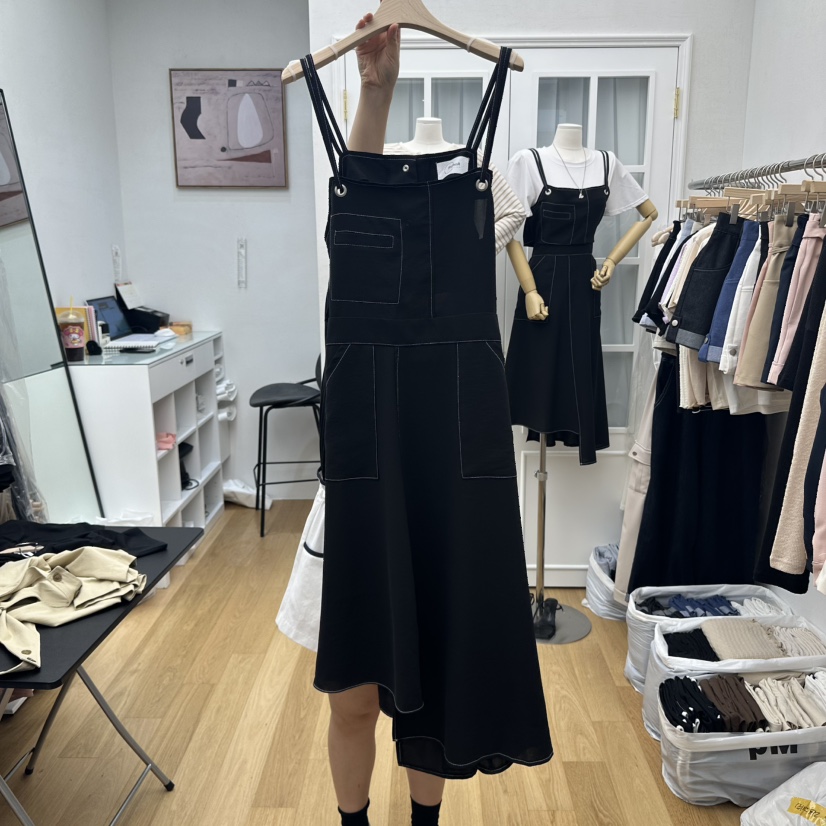 RE:FRESH-L東大門㊣直郵女士新款25秋冬推薦真品時尚連衣裙RE:FRESH連衣裙圖色3