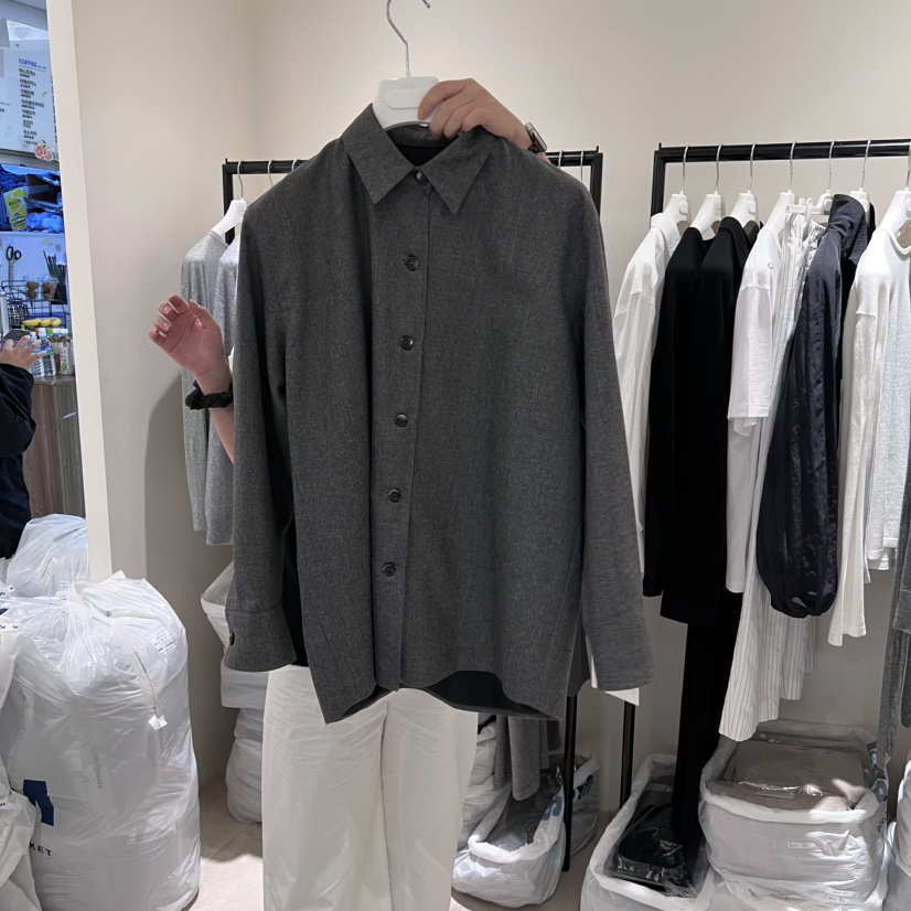 MASCULINE東大門㊣代購女裝新款熱賣真品人氣時尚職業夾克羊毛MASCULINE夾克圖色2