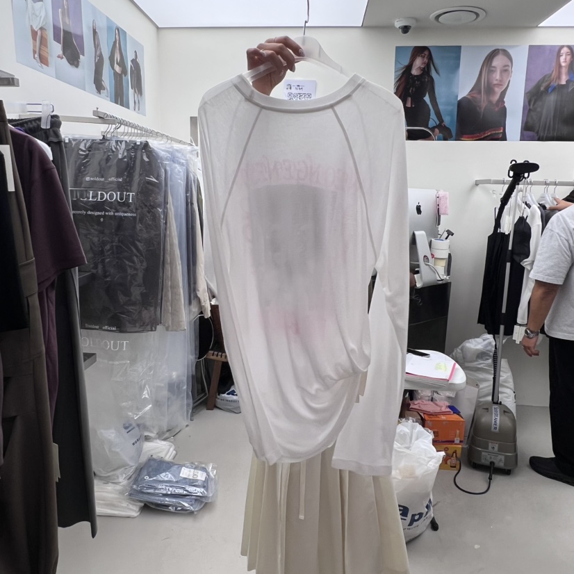SOLD OUT東大門㊣實拍女裝新款熱賣推薦時尚職業真品長袖T恤SOLD OUT長袖T恤