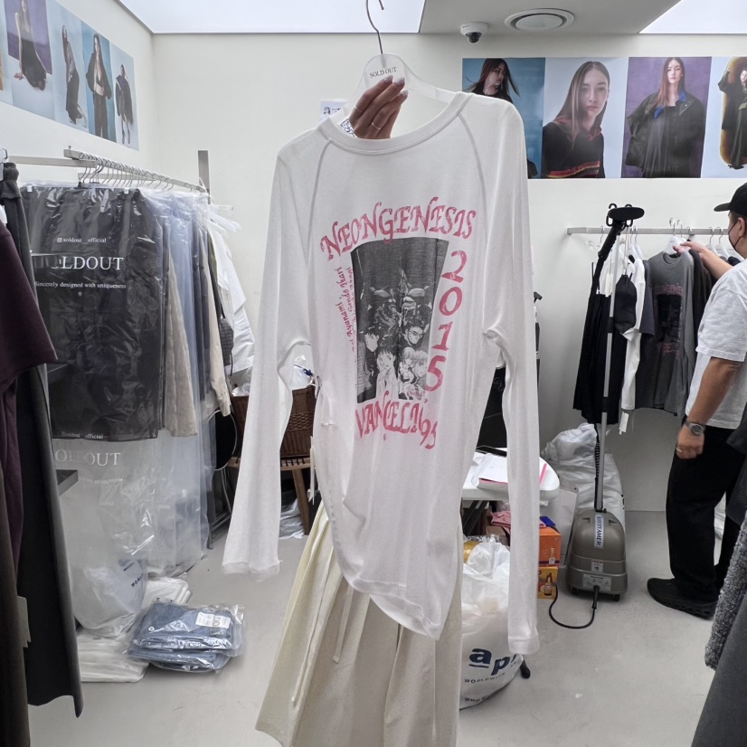 SOLD OUT東大門㊣實拍女裝新款熱賣推薦時尚職業真品長袖T恤SOLD OUT長袖T恤圖色4
