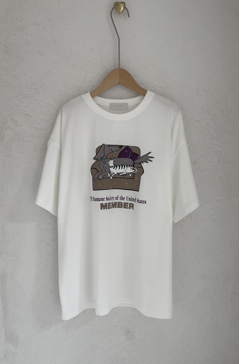 MINIQUEENS東大門㊣直郵女士新品25秋冬推薦時尚熱賣真品T恤MINIQUEENST恤圖色1