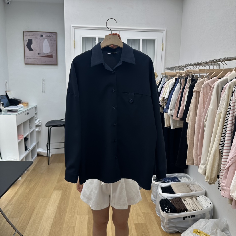 RE:FRESH-L韓國代購㊣女裝新品職業時尚人氣真品襯衫蕾絲衫RE:FRESH襯衫/蕾絲衫圖色3