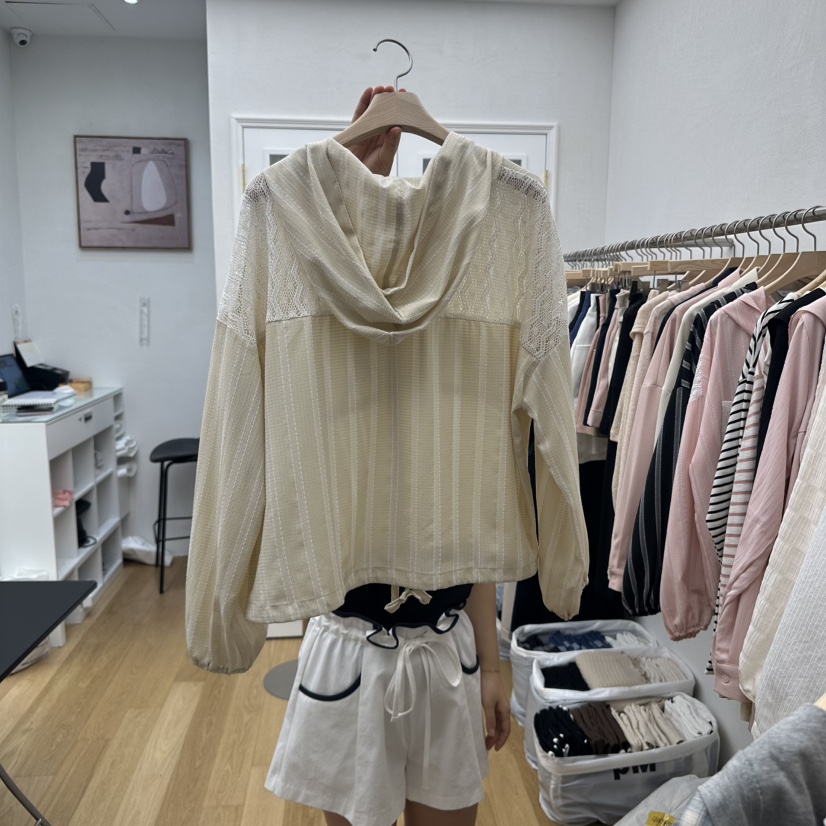 RE:FRESH-L韓國直郵㊣女裝新品熱賣25秋冬人氣休閑襯衫蕾絲衫RE:FRESH襯衫/蕾絲衫