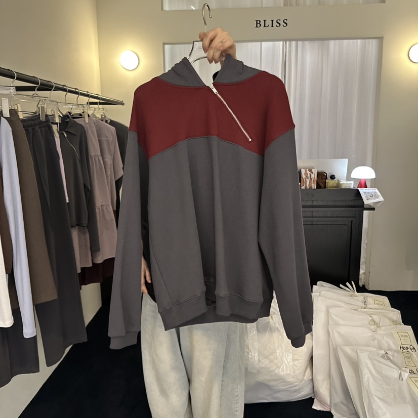 BLISS韓國直郵㊣女士新款休閑推薦真品時尚25秋冬熱賣職業衛衣BLISS衛衣圖色2