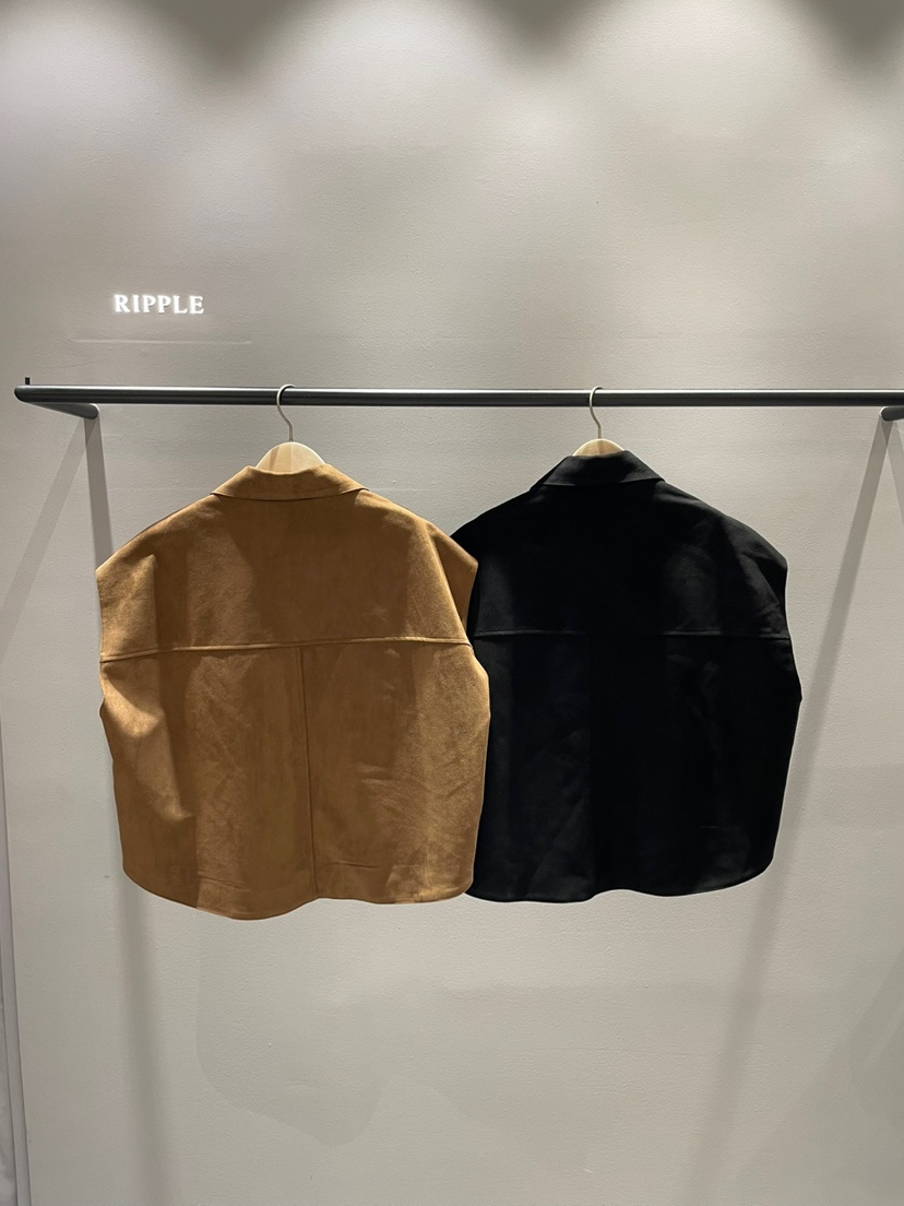 RIPPLE韓國代購㊣女裝新款人氣推薦職業休閑熱賣時尚25秋冬馬甲RIPPLE馬甲