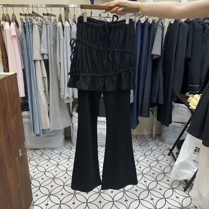BAMBOLINA韓國代購㊣女裝新品職業時尚休閑人氣熱賣25秋冬裙褲BAMBOLINA裙褲圖色2