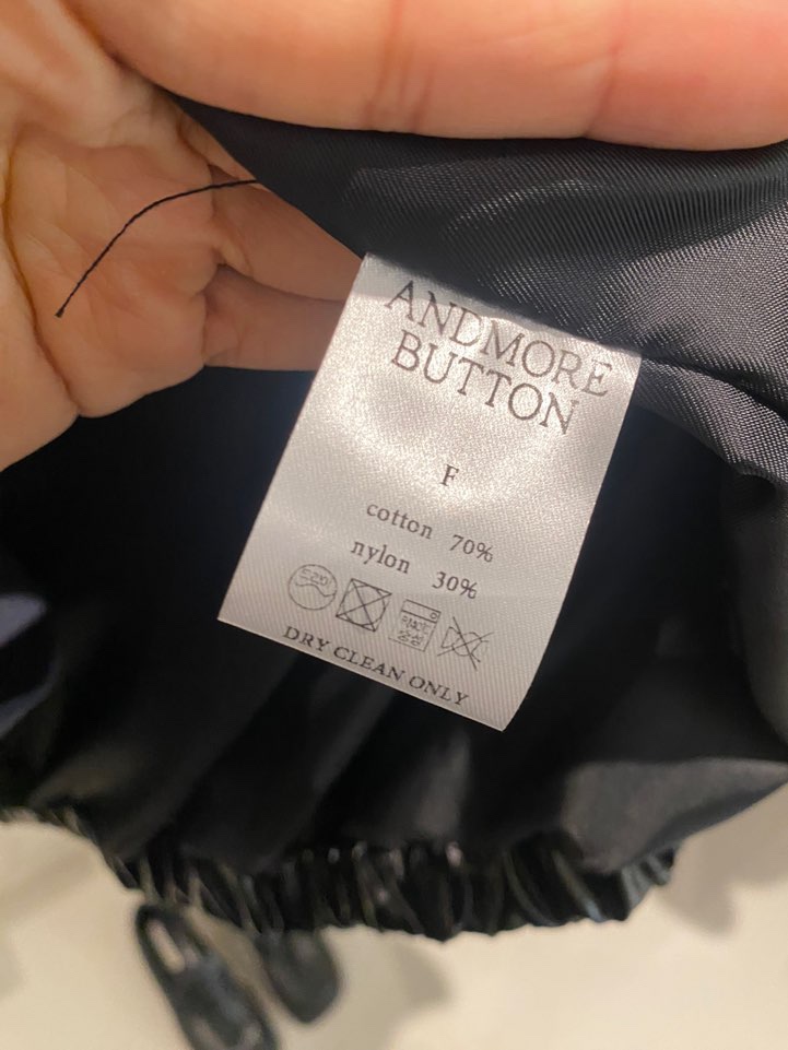 BOUTIQUE SEOUL-P東大門㊣代購女裝新款熱賣真品25秋冬夾克ANDMORE BUTTON夾克