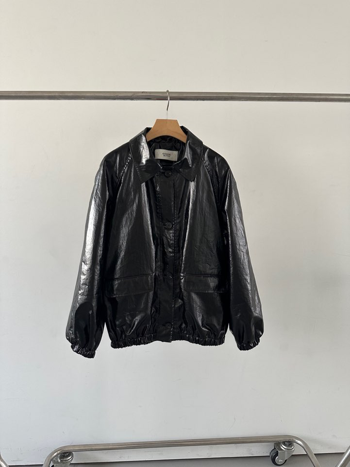 BOUTIQUE SEOUL-P東大門㊣代購女裝新款熱賣真品25秋冬夾克ANDMORE BUTTON夾克圖色1