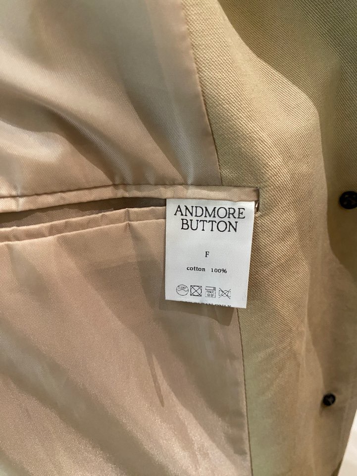 BOUTIQUE SEOUL-P東大門㊣直郵女士新品推薦真品長款風衣ANDMORE BUTTON長款風衣