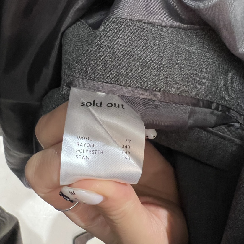SOLD OUT東大門㊣直郵女裝新款推薦真品職業25秋冬休閑夾克SOLD OUT夾克