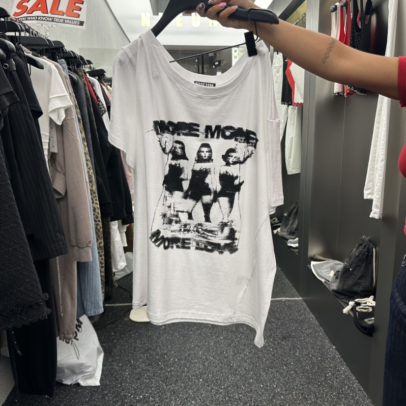 NUEUN東大門㊣實拍女士新品時尚25秋冬人氣推薦熱賣休閑T恤NUEUN/SEEOTT恤圖色1
