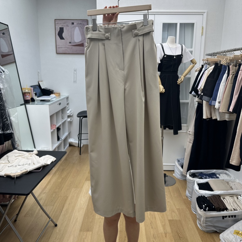 RE:FRESH-L東大門㊣代購女士新款25秋冬真品人氣職業休閑褲RE:FRESH休閑褲圖色1