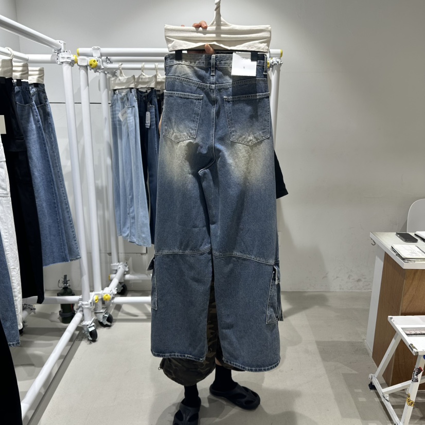 RPM韓國代購㊣女士新品25秋冬時尚職業推薦休閑人氣熱賣牛仔褲RPM牛仔褲