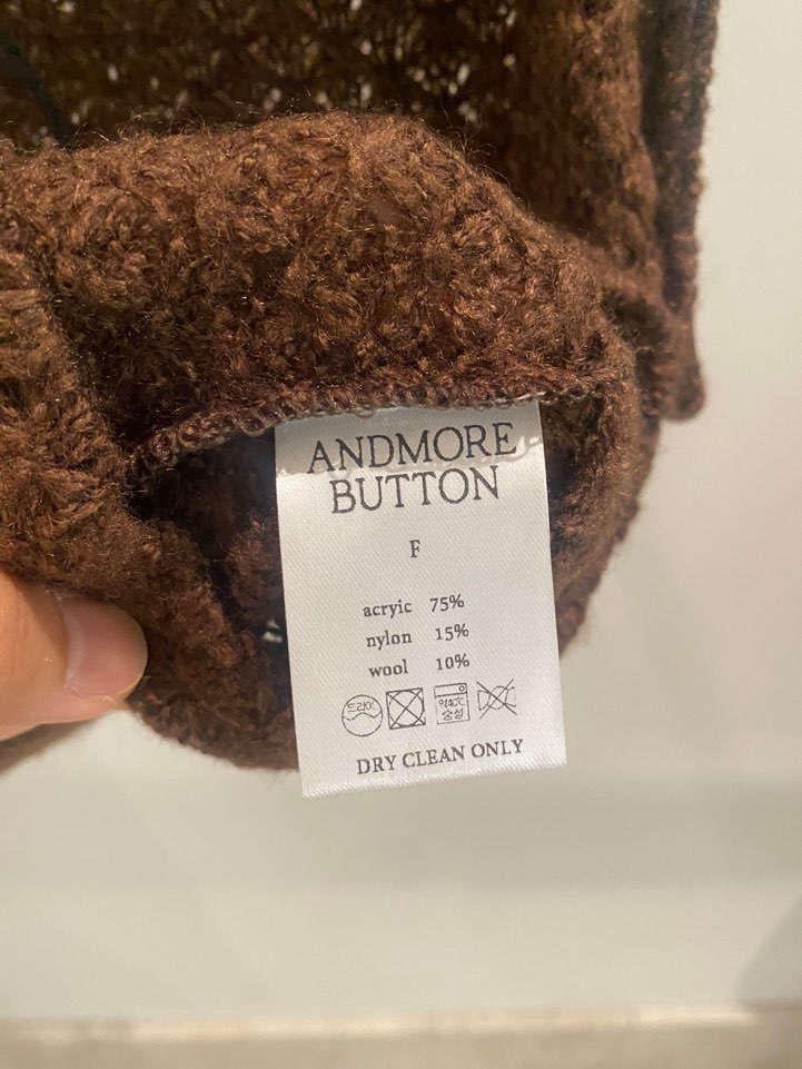BOUTIQUE SEOUL-P東大門㊣代購女士新品熱賣25秋冬吊帶背心ANDMORE BUTTON吊帶/背心