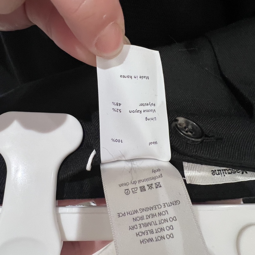 MASCULINE韓國直郵㊣女士新品真品職業休閑人氣時尚熱賣休閑褲MASCULINE休閑褲