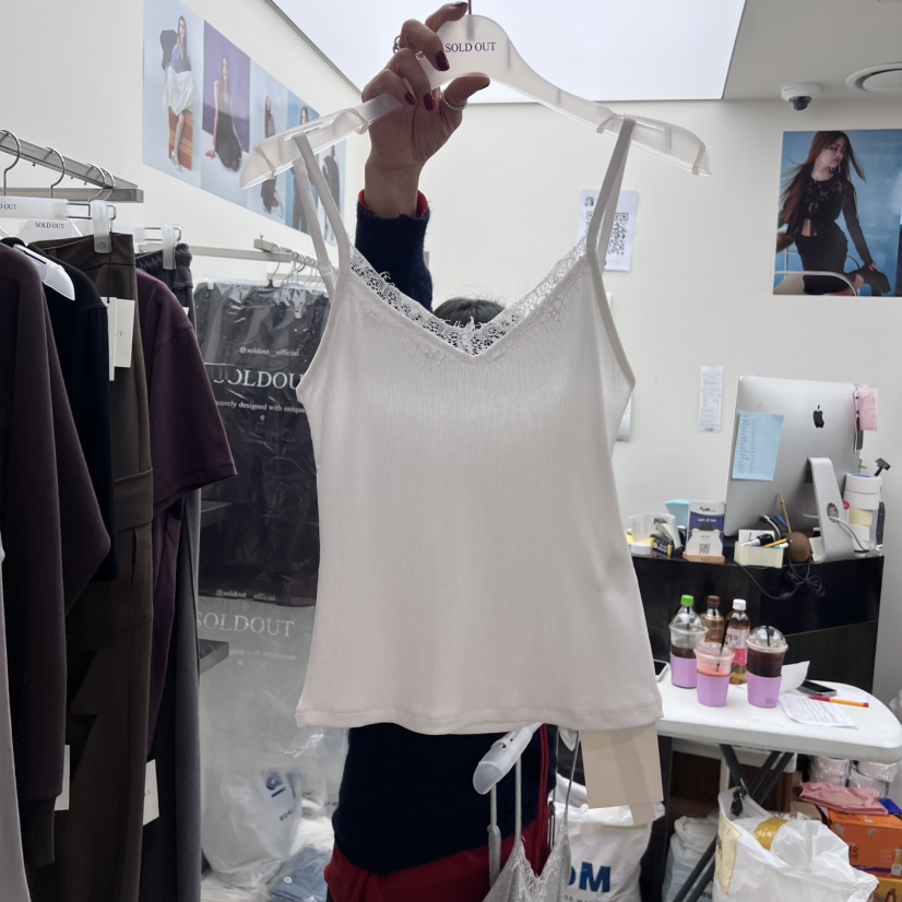 SOLD OUT韓國代購㊣女士新款真品休閑熱賣推薦人氣吊帶背心SOLD OUT吊帶/背心圖色3