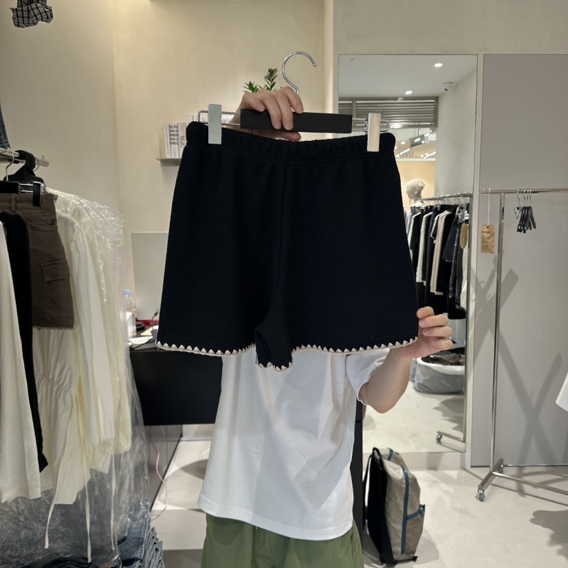 MEMO CLASSIC東大門㊣直郵女士新品休閑真品熱賣短褲針織褲MEMO CLASSIC短褲