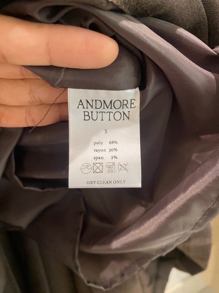 BOUTIQUE SEOUL-P韓國直郵㊣女士新款熱賣休閑職業長裙褶皺ANDMORE BUTTON長裙