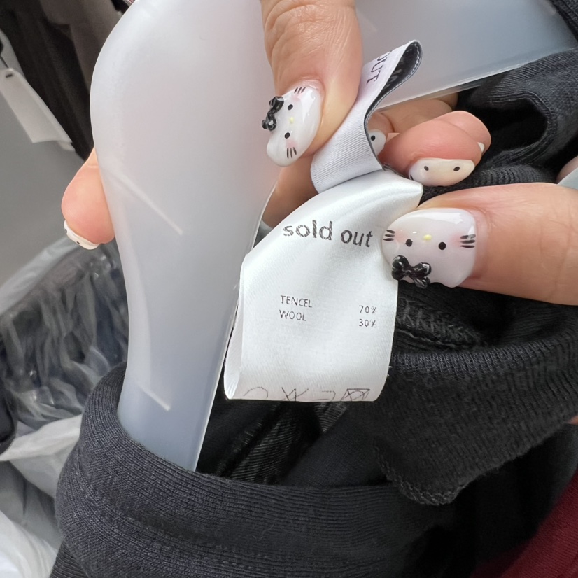 SOLD OUT韓國直郵㊣女士新品休閑推薦熱賣職業人氣長袖T恤SOLD OUT長袖T恤