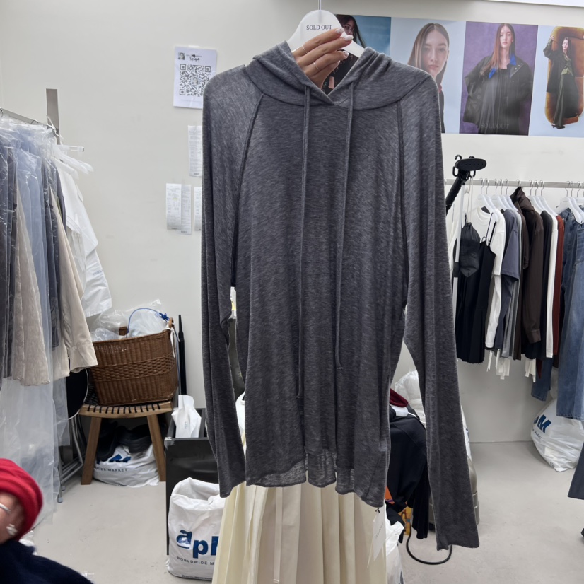SOLD OUT韓國直郵㊣女士新品休閑推薦熱賣職業人氣長袖T恤SOLD OUT長袖T恤圖色4