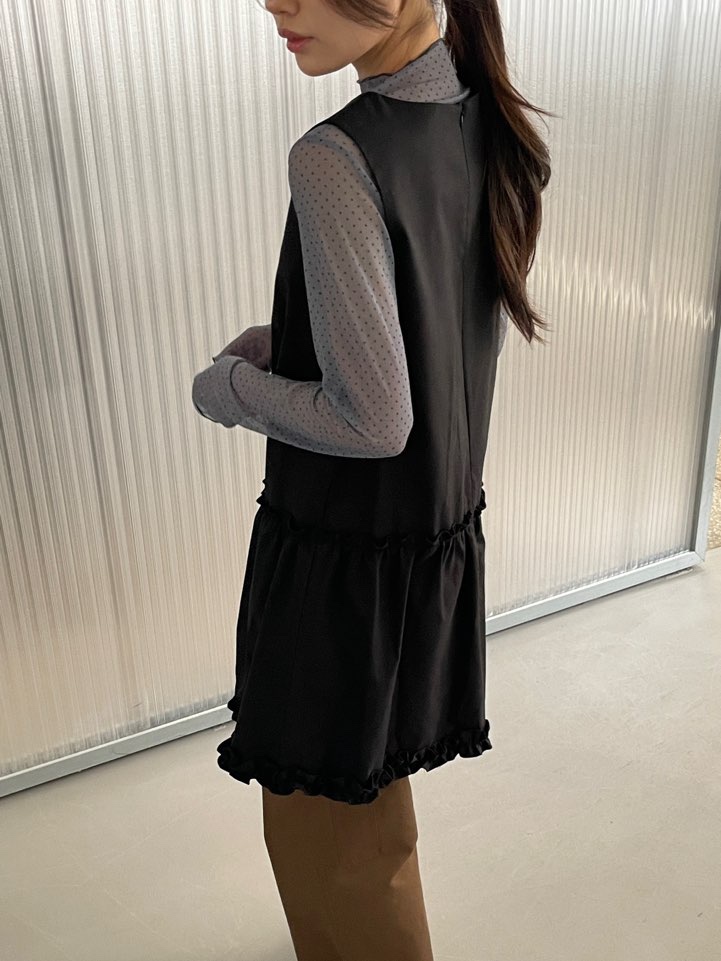 BOUTIQUE SEOUL-P韓國代購㊣女裝新款推薦人氣長袖T恤透視ANDMORE BUTTON長袖T恤
