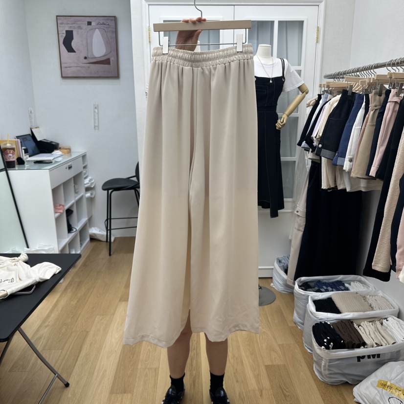 RE:FRESH-L韓國代購㊣女裝新品休閑職業人氣時尚休閑褲口袋RE:FRESH休閑褲