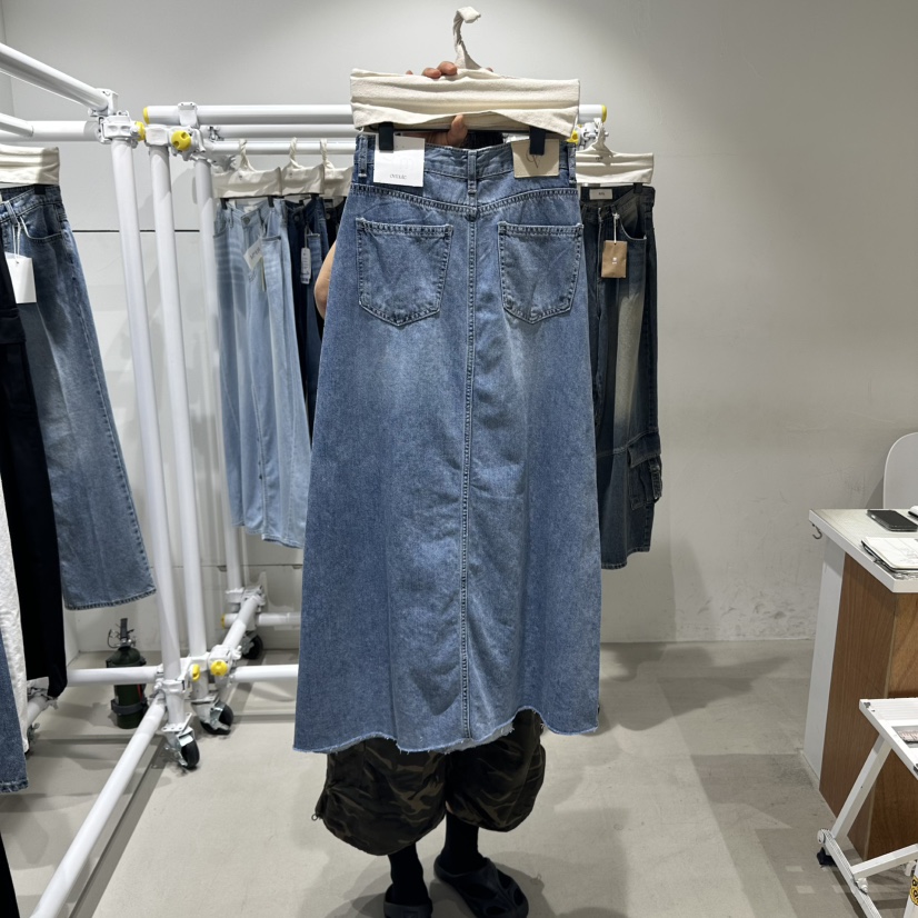 RPM東大門㊣實拍女士新品休閑真品熱賣時尚職業推薦人氣長裙RPM長裙