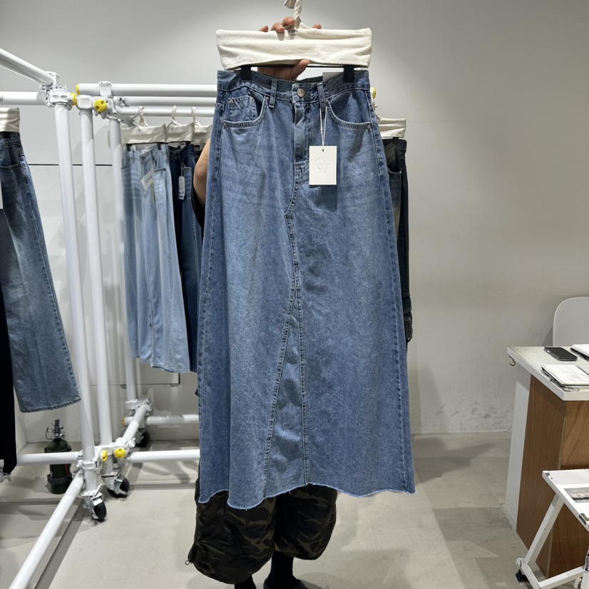 RPM東大門㊣實拍女士新品休閑真品熱賣時尚職業推薦人氣長裙RPM長裙圖色1