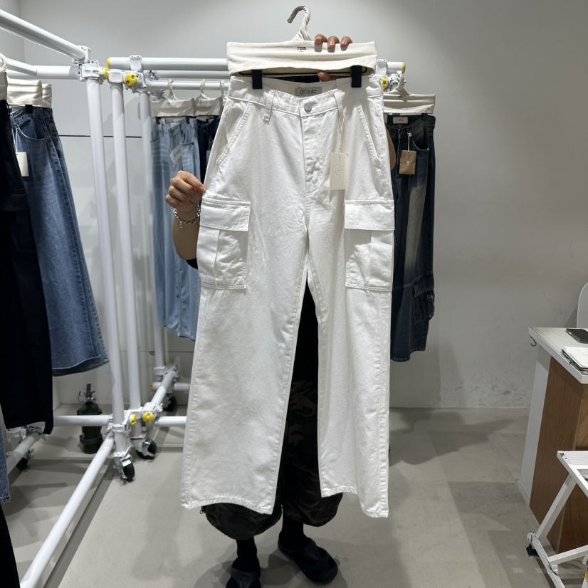 RPM東大門㊣直郵女裝新品熱賣職業真品25秋冬推薦時尚休閑褲RPM休閑褲圖色1