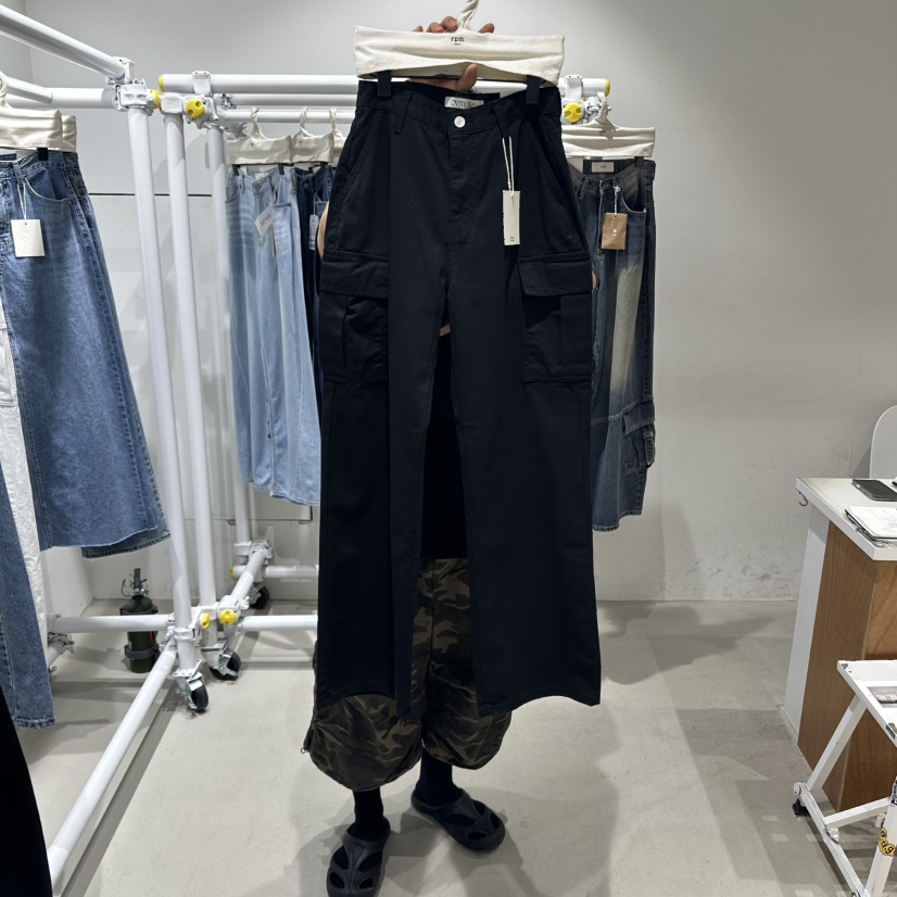 RPM東大門㊣直郵女裝新品熱賣職業真品25秋冬推薦時尚休閑褲RPM休閑褲圖色2