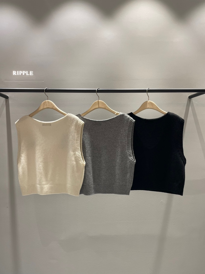 RIPPLE東大門㊣實拍女裝新款25秋冬時尚推薦人氣熱賣吊帶背心RIPPLE吊帶/背心