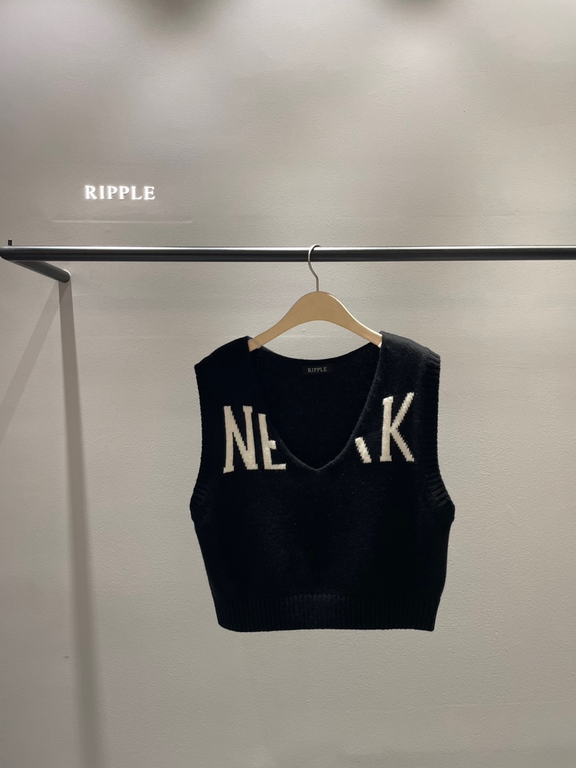 RIPPLE東大門㊣實拍女裝新款25秋冬時尚推薦人氣熱賣吊帶背心RIPPLE吊帶/背心圖色2
