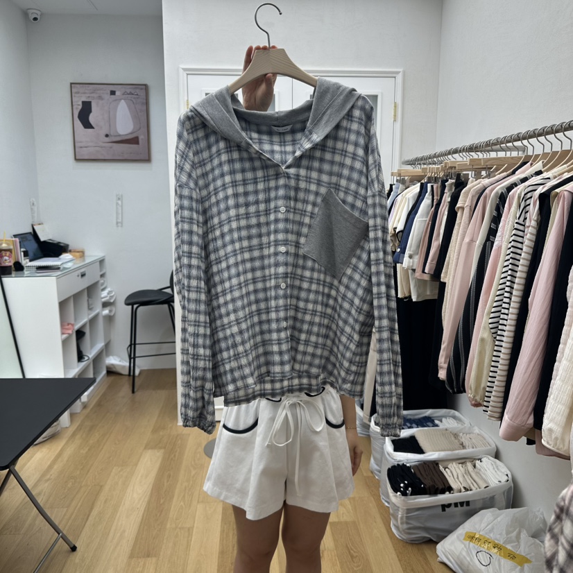 RE:FRESH-L韓國直郵㊣女裝新品25秋冬時尚休閑真品襯衫蕾絲衫RE:FRESH襯衫/蕾絲衫圖色3