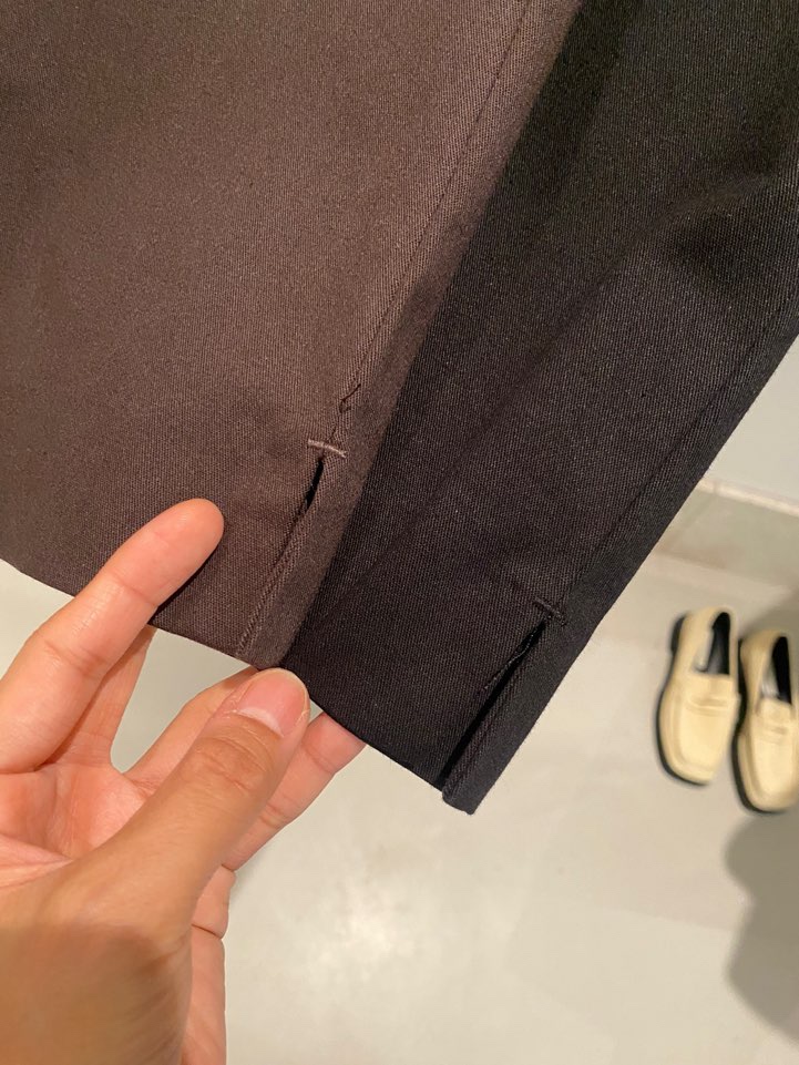 BOUTIQUE SEOUL-P東大門㊣代購女裝新品推薦打底褲鯊魚褲ANDMORE BUTTON打底褲/鯊魚褲