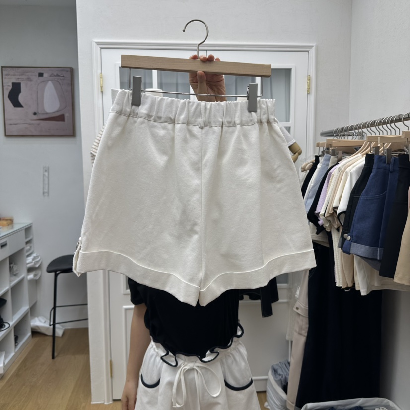 RE:FRESH-L東大門㊣直郵女士新品休閑25秋冬職業推薦時尚短褲RE:FRESH短褲