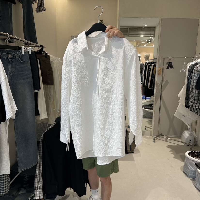 MEMO CLASSIC韓國直郵㊣女士新品25秋冬時尚休閑襯衫蕾絲衫MEMO CLASSIC襯衫/蕾絲衫