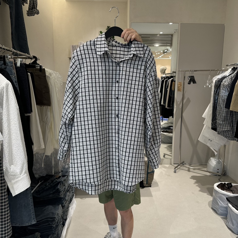 MEMO CLASSIC韓國直郵㊣女士新品25秋冬時尚休閑襯衫蕾絲衫MEMO CLASSIC襯衫/蕾絲衫圖色3