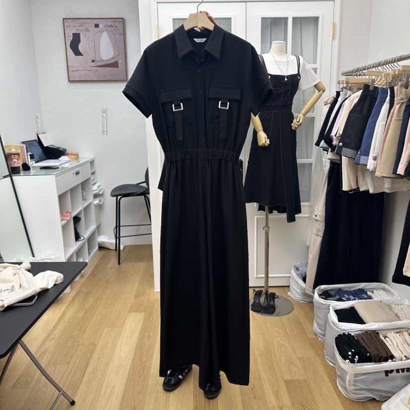 RE:FRESH-L東大門㊣直郵女裝新款休閑職業真品人氣熱賣連體褲RE:FRESH連體褲圖色2