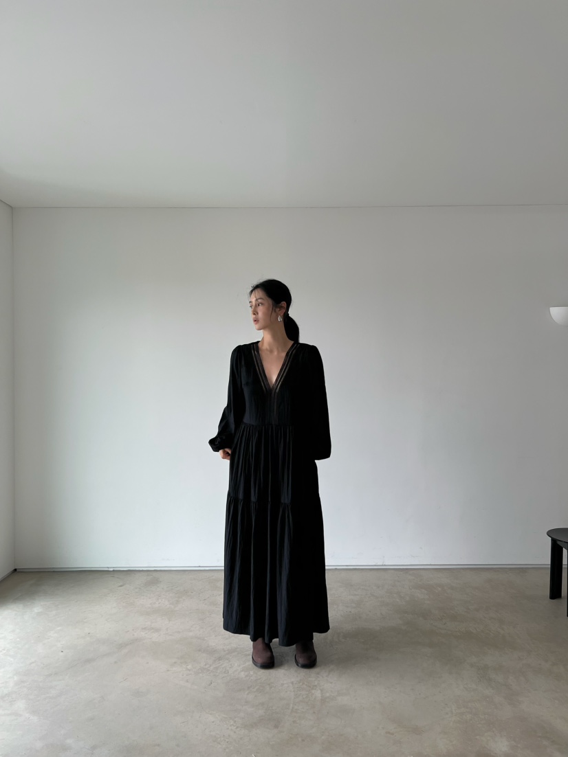 XPARTY東大門㊣實拍女裝新款時尚25秋冬真品推薦休閑連衣裙XPARTY連衣裙