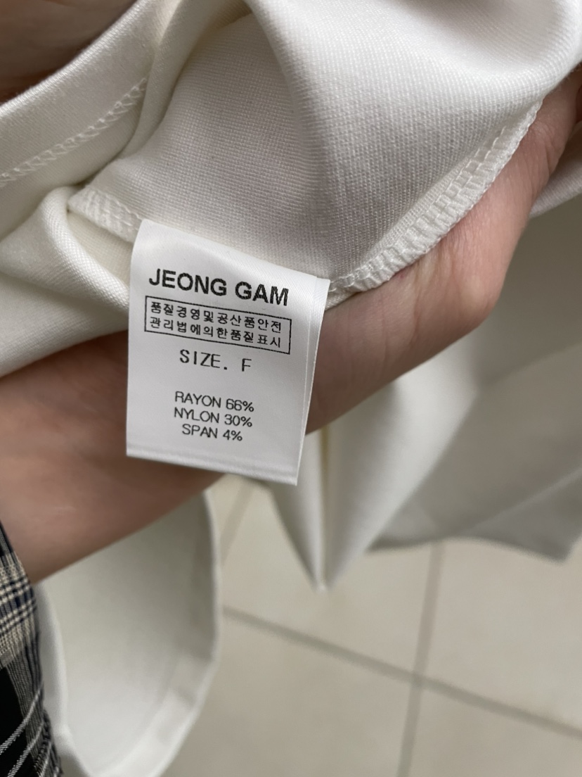 JEONG GAM STUDIOS東大門㊣直郵女裝新款人氣25秋冬T恤拉鏈JEONG GAMT恤