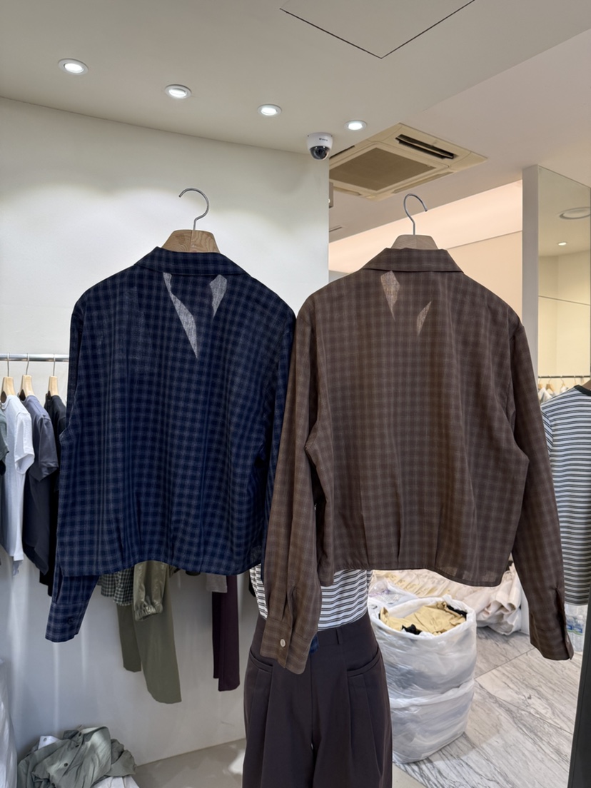 YIKHO STYLE韓國直郵㊣女裝新款熱賣真品25秋冬襯衫蕾絲衫YIKHO STYLE襯衫/蕾絲衫
