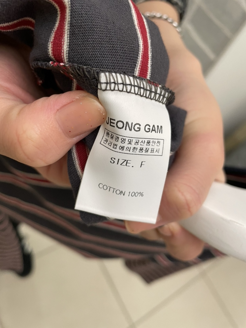 JEONG GAM STUDIOS東大門㊣代購女裝新款25秋冬推薦長袖T恤JEONG GAM長袖T恤