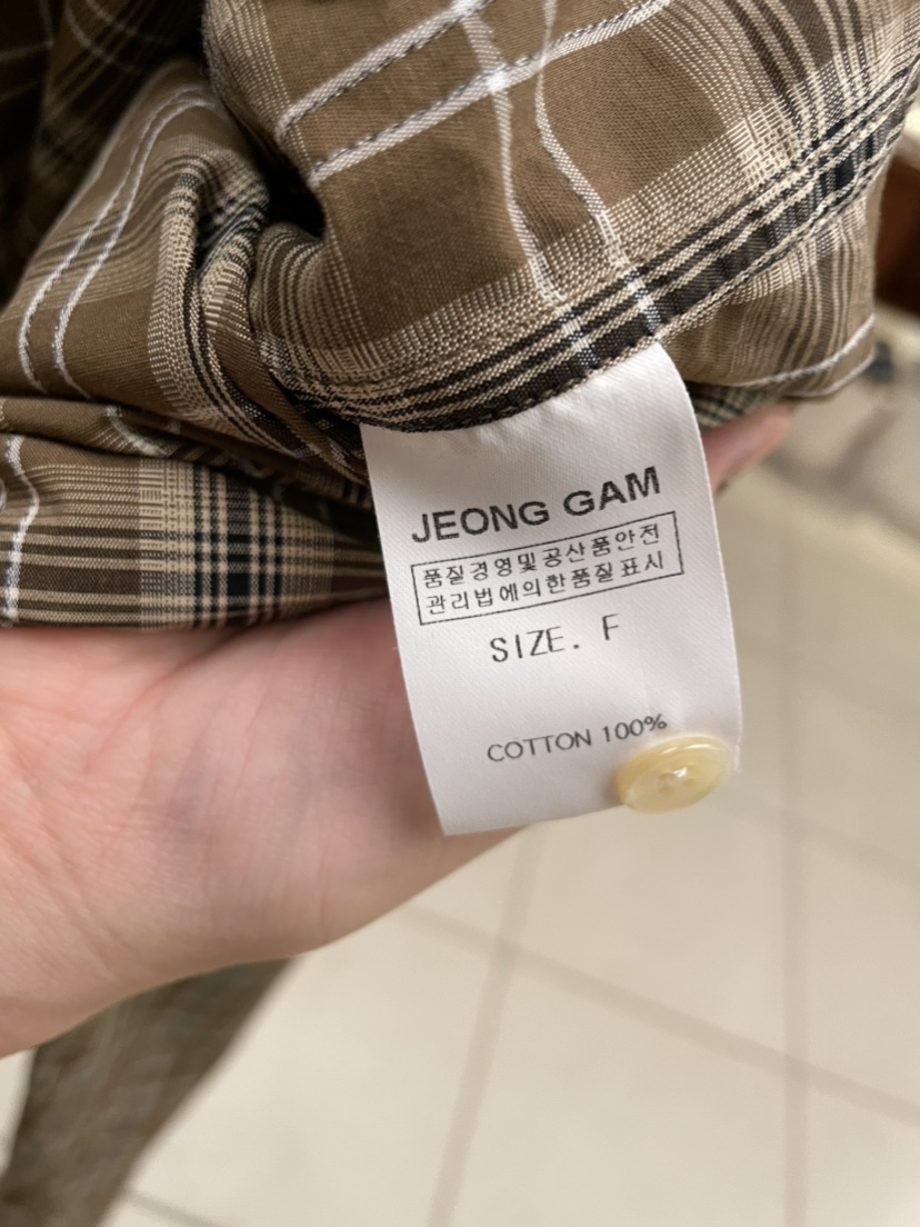 JEONG GAM STUDIOS東大門㊣直郵女士新款25秋冬襯衫蕾絲衫JEONG GAM襯衫/蕾絲衫