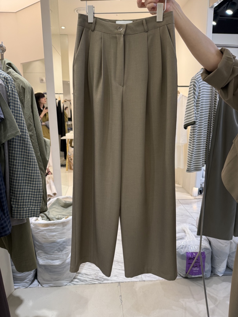 YIKHO STYLE東大門㊣直郵女裝新款推薦熱賣休閑正裝褲西褲YIKHO STYLE正裝褲/西褲圖色1