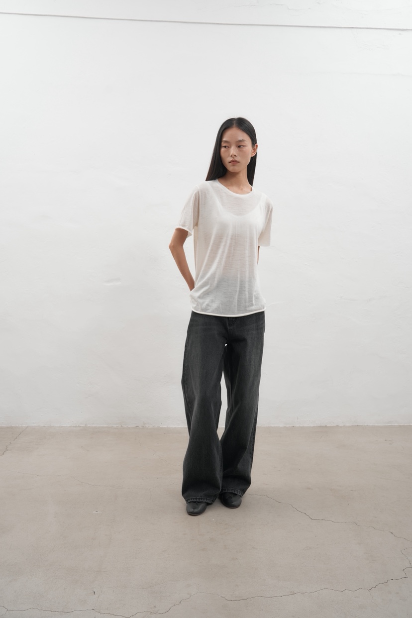 JEONG GAM STUDIOS東大門㊣代購女士新品真品時尚休閑牛仔褲JEONG GAM牛仔褲